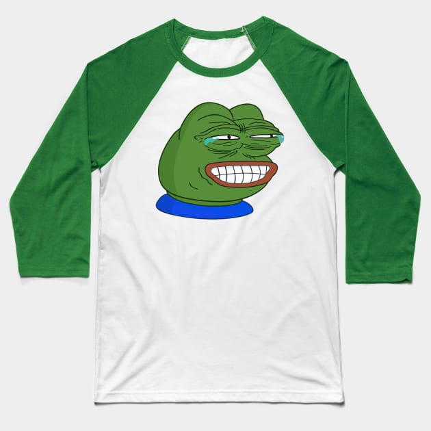 Pepe frog cry HD Baseball T-Shirt by BYVIKTOR